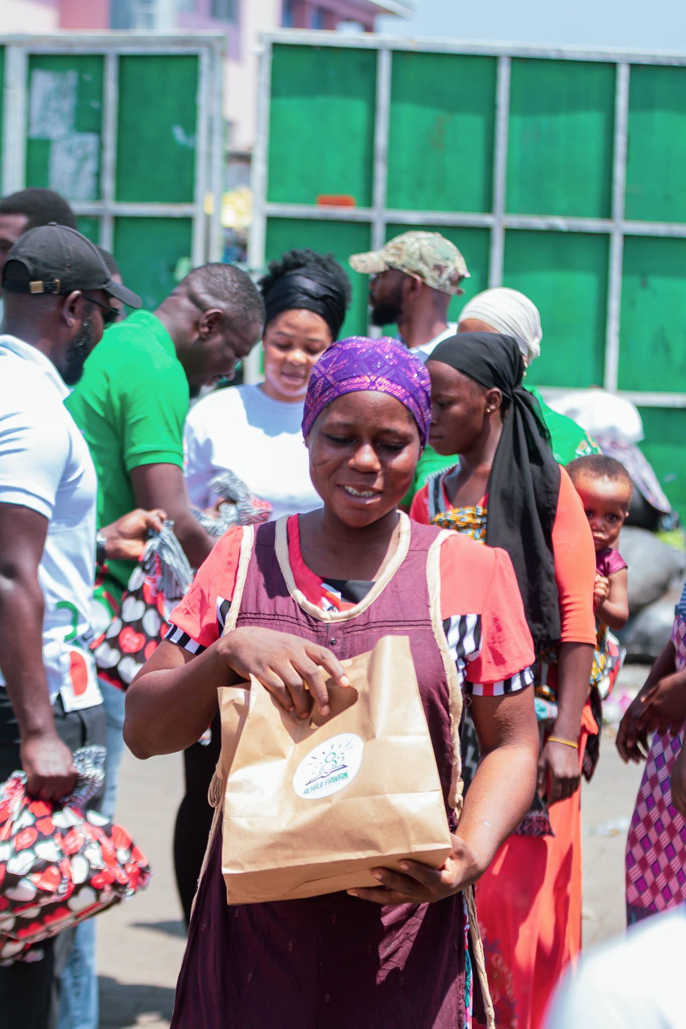 Alhaji Fawan Foundation spreads love and joy to kayayei sisters during Eid