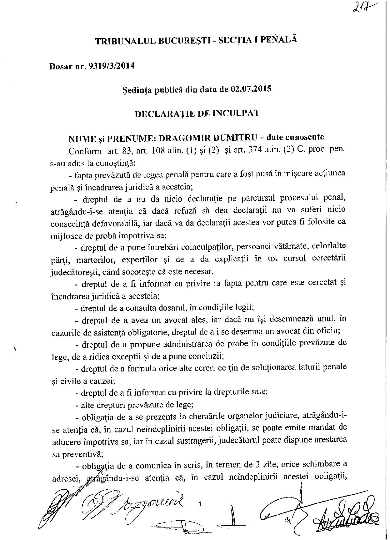SportNews.ro are declaraţiile lui Mircea Sandu şi ale lui Dumitru Dragomir în dosarul "Dezafilierea Craiovei". ^”Corleone” i-a făcut un portret de dictator ”Nașului”: "Era considerat sever"