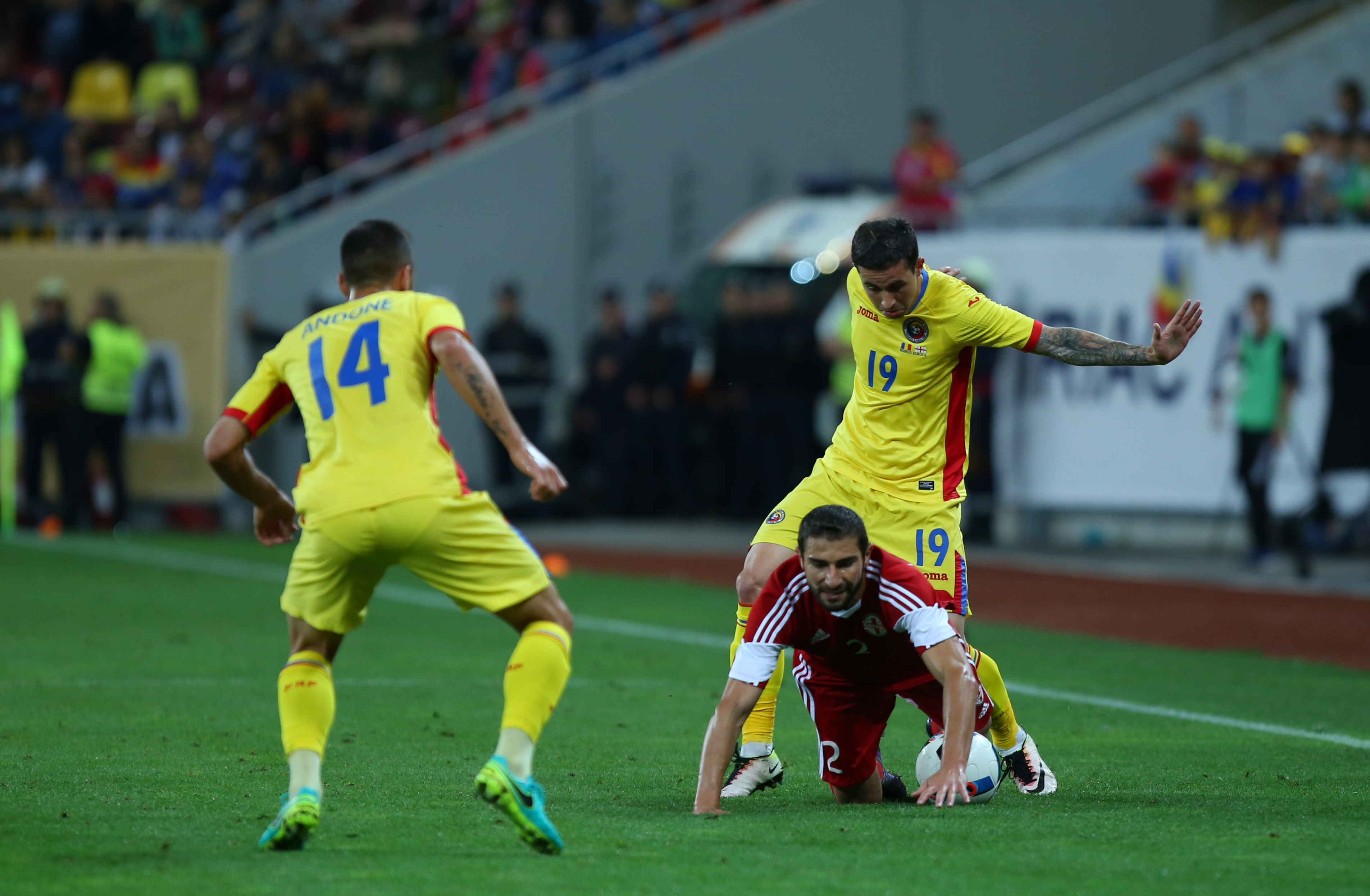 Euro 2016. România - Georgia 5-1. Ziua cadourilor! Start furibund: trei minute, două goluri! Stancu și Popa au lovit bara / FOTO&VIDEO