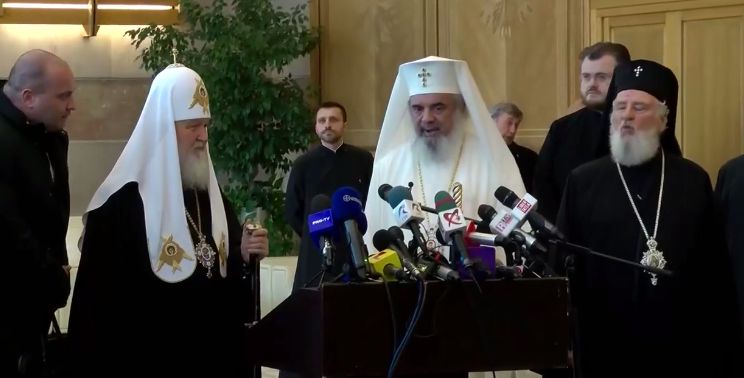 FOTO & VIDEO | Patriarhul Kiril al Rusiei a ajuns la București. „Sunt foarte bucuros să pășesc pe pământul României”