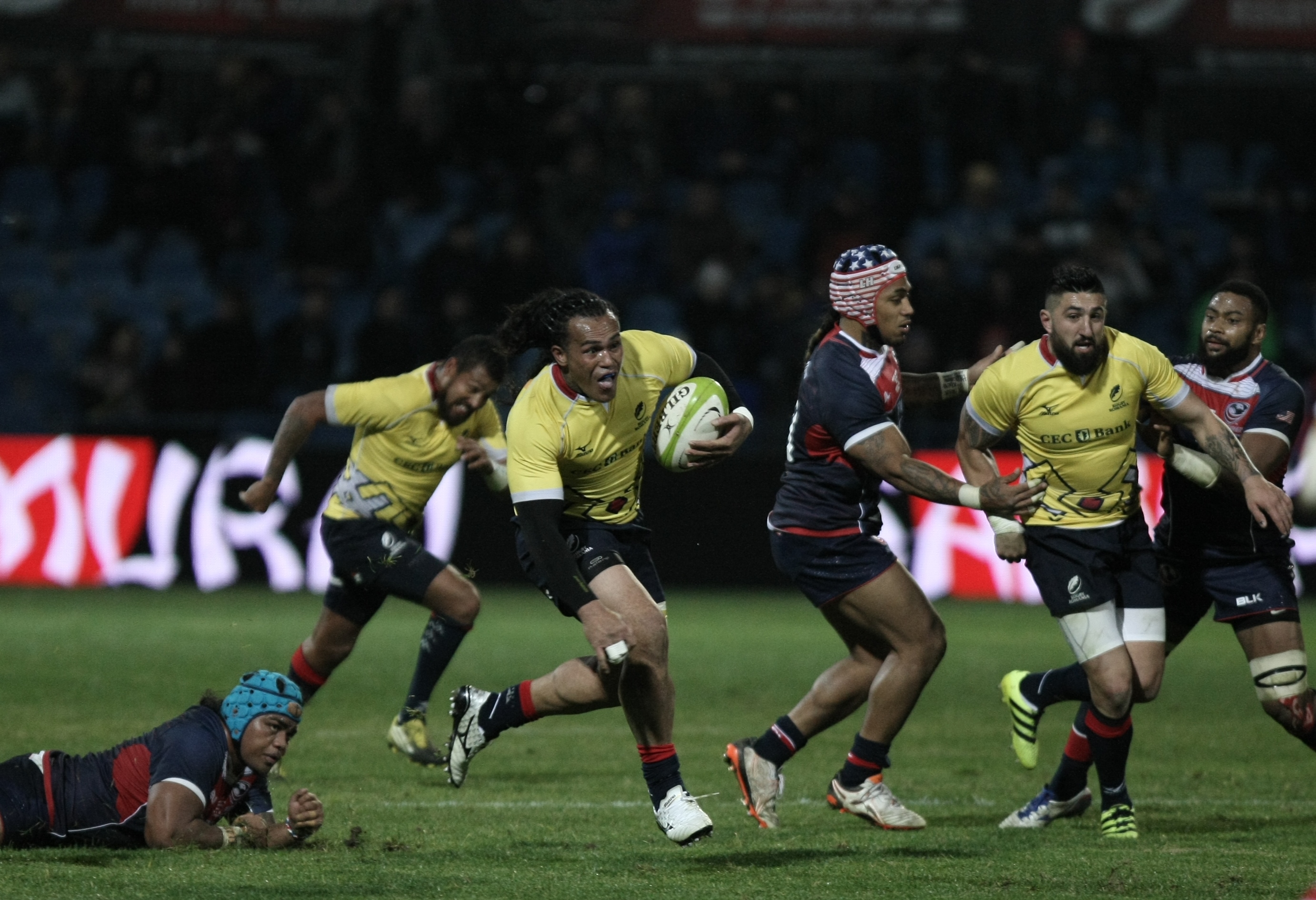 România a învins SUA la rugby. Florin Vlaicu a devenit cel mai selecţionat jucător român din istorie | GALERIE FOTO