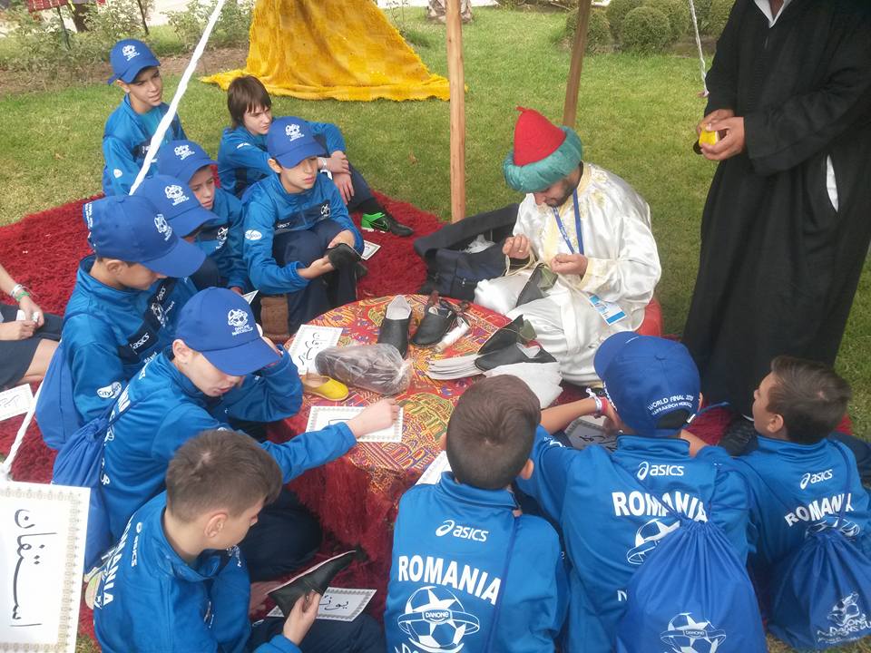 Copiii de la Academia Hagi au parte de o experienţă inedită în Maroc / GALERIE FOTO