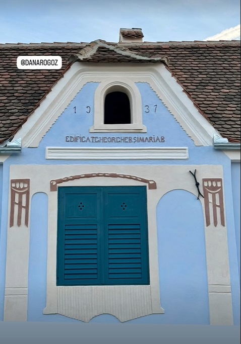 Ce mesaj a fost scris pe casa de la Viscri a Danei Rogoz. Actrița și-a dorit: „Am fost pur și simplu emoționată”