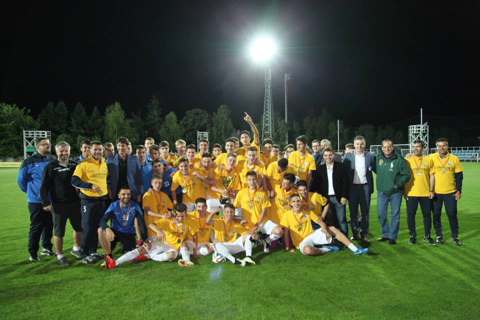 Academia lui Hagi a mai cucerit un titlu de campioană a României GALERIE FOTO