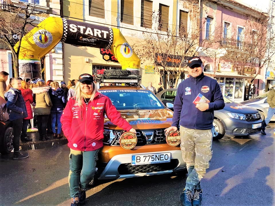 Doi soți din Satu Mare au pornit într-o expediție în Siberia cu o Dacia Duster. Îi așteaptă -65 de grade Celsius