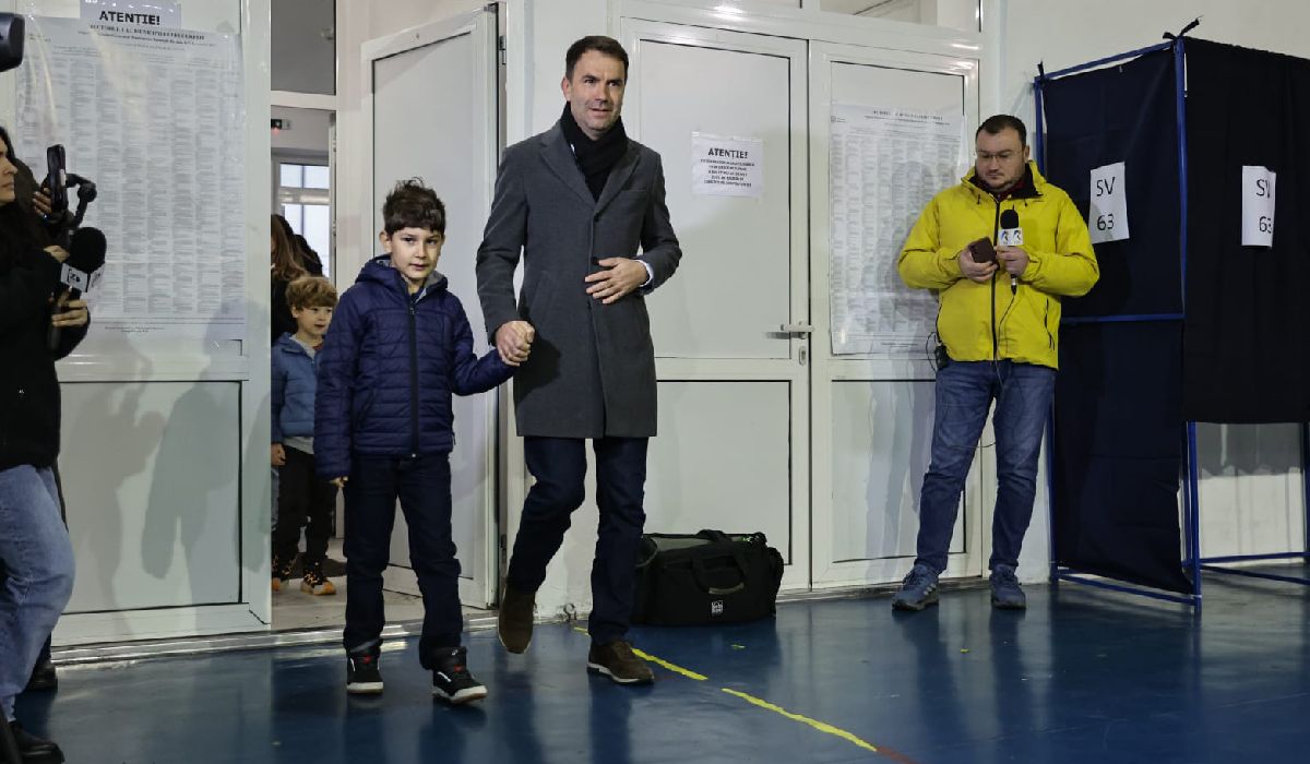 Cătălin Drulă a votat la liceul unde a învățat: „Îi îndemn pe bucureșteni să aleagă cu inima”