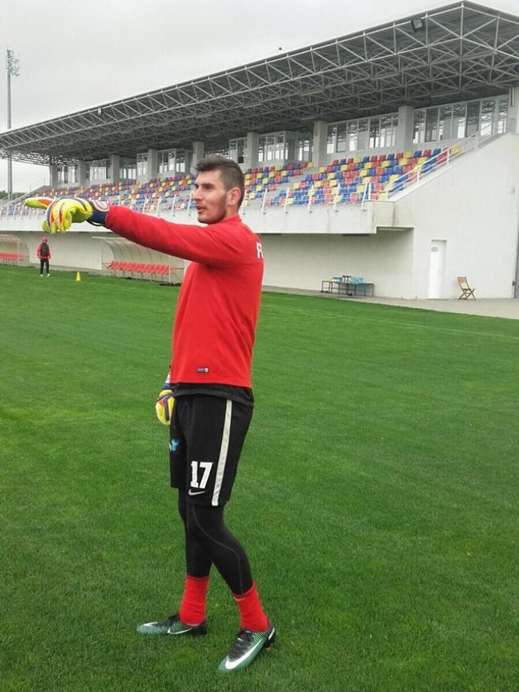 Laurențiu Brănescu a revenit la antrenamentele lui Dinamo, după trei luni de indiponibilitate