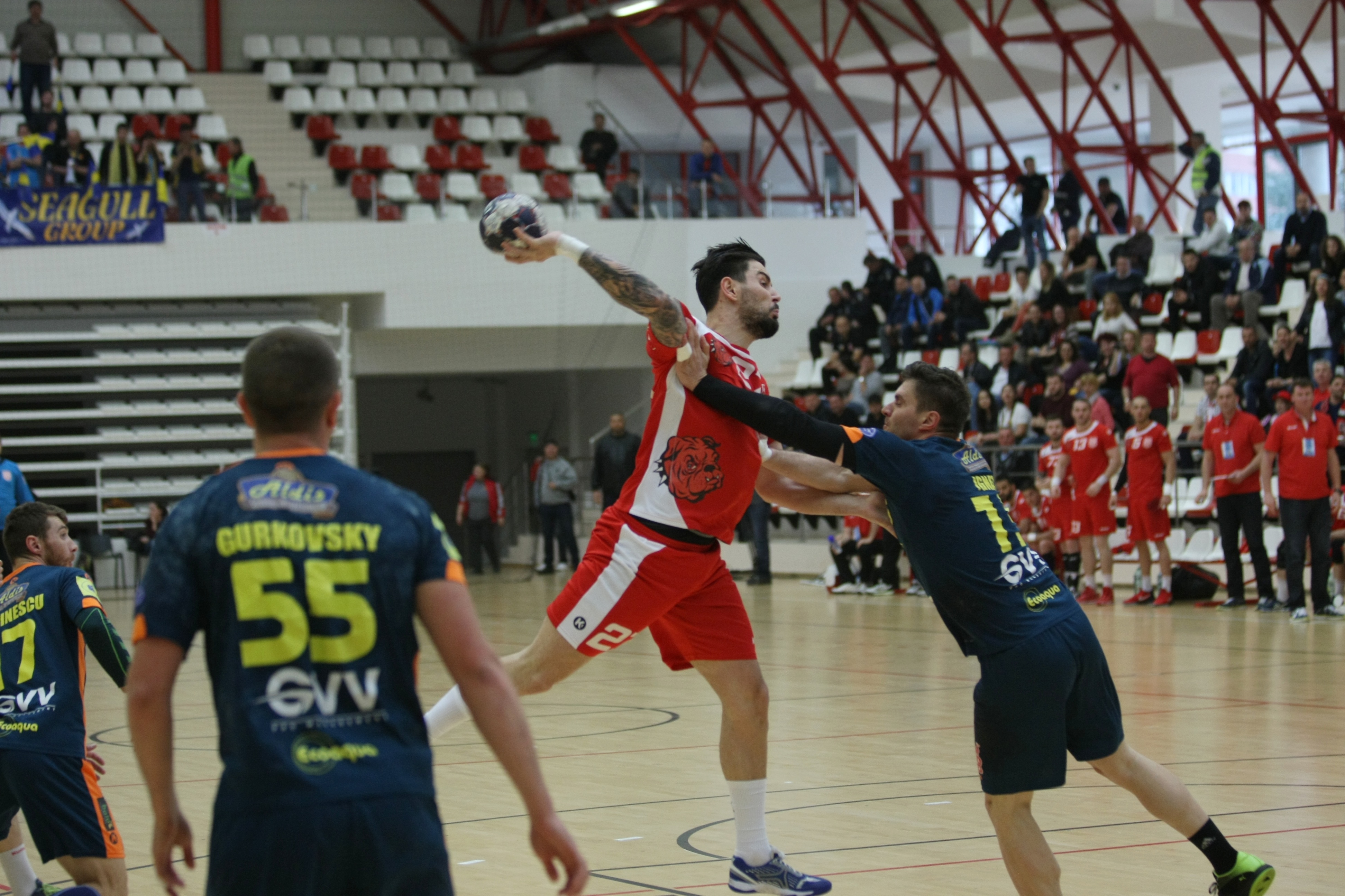 Dinamo a învins Dunărea Călărași, în play-off- ul Ligii Naționale de handbal. Odorheiul a trecut de Dobrogea / GALERIE FOTO