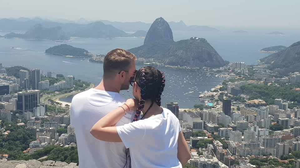 Liviu Antal, vacanță cu iubita în Brazilia. Fotbalistul a încheiat conturile cu Zalgiris Vilnius | GALERIE FOTO