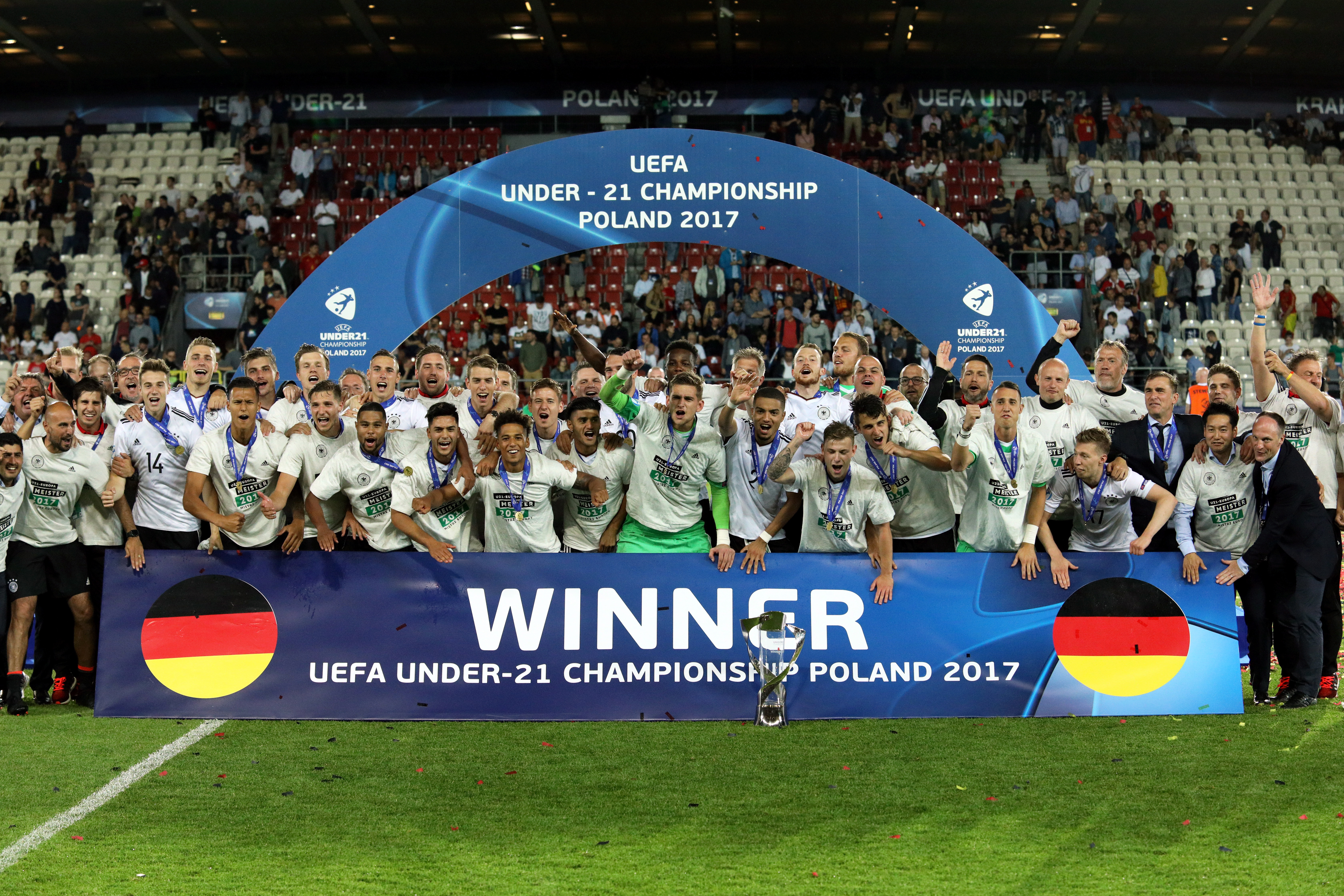 Turneul final Euro 2017 de tineret U21. Germania a cucerit trofeul, după ce a învins Spania în finală | FOTO&VIDEO
