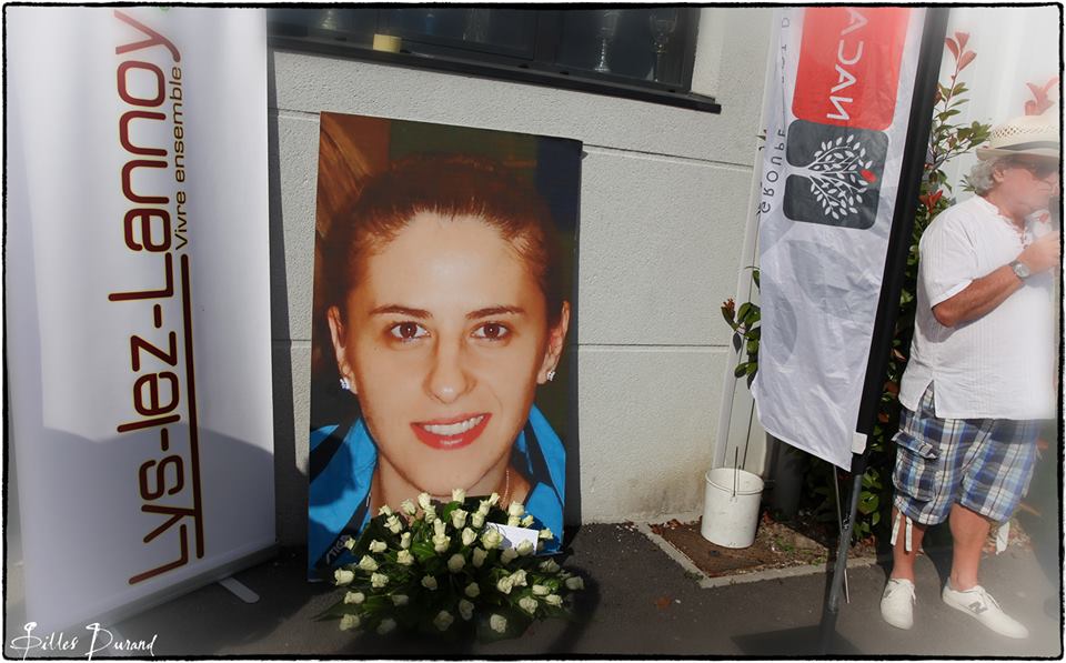 GALERIE FOTO/Francezii au dat azi numele Valeriei Borza sălii clubului Lille Metropole