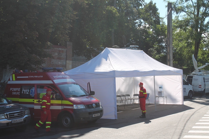 FOTO | Ultimele pregătiri la Curtea de Argeș, pentru înmormântarea Reginei Ana
