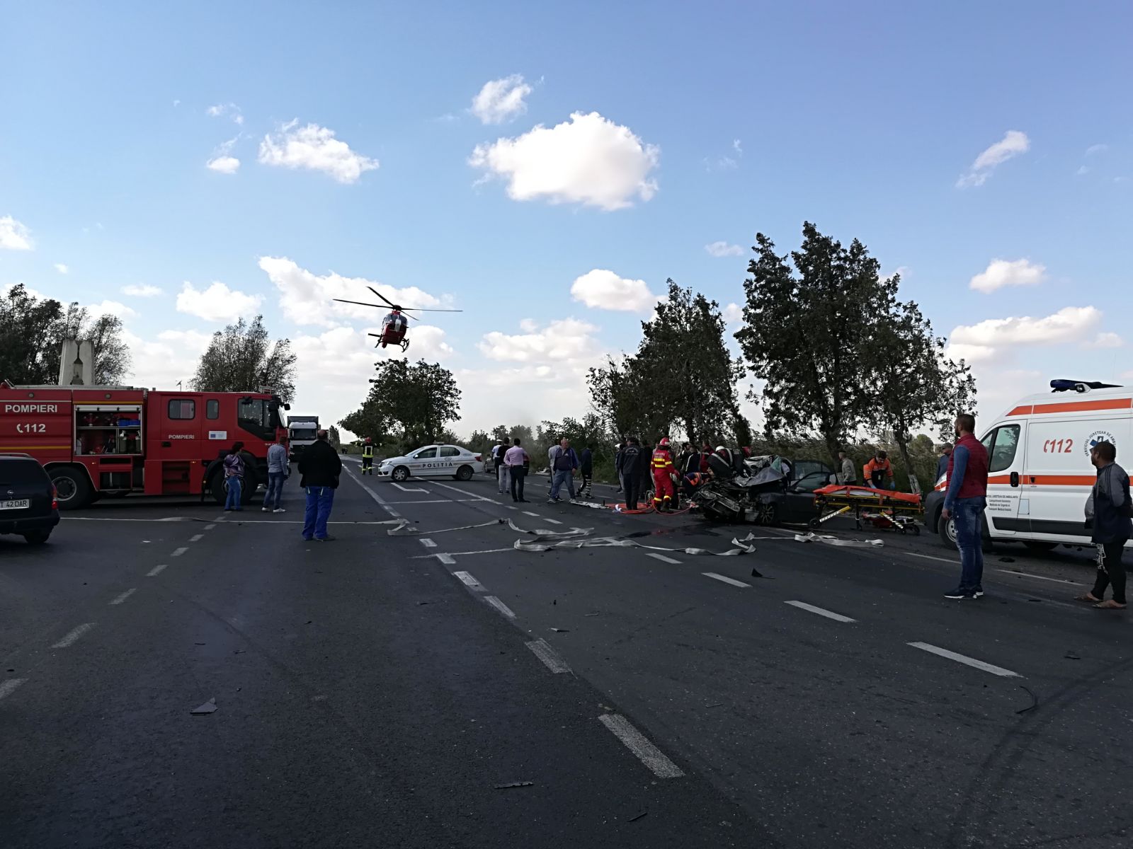 VIDEO | ACCIDENT GRAV la Medgidia. 3 morți și 8 răniți, din care unul în comă | GALERIE FOTO