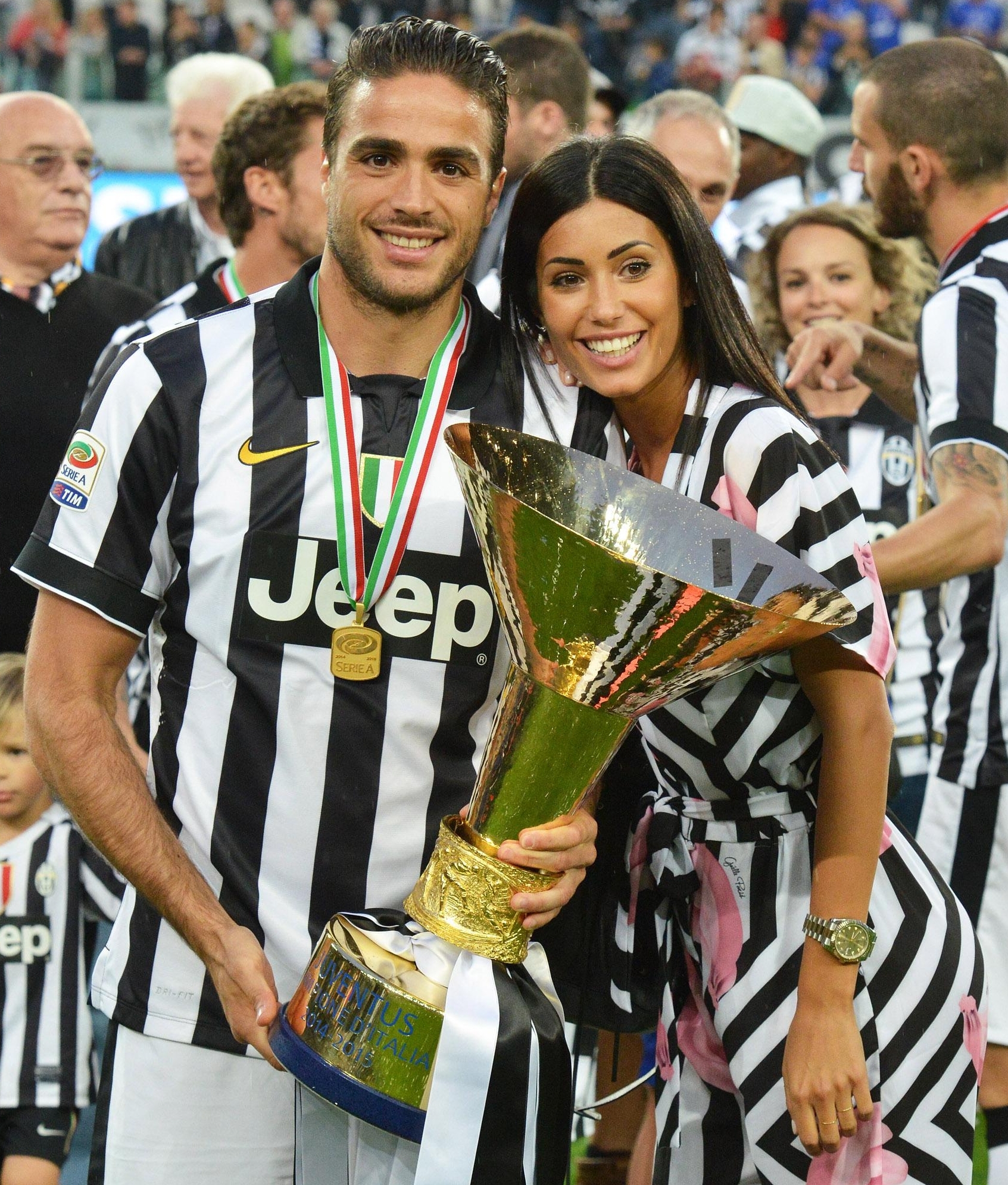 Fete de Ligă! Ele sunt divele din viețile fotbaliștilor de la Juventus și Barcelona / GALERIE FOTO HOT