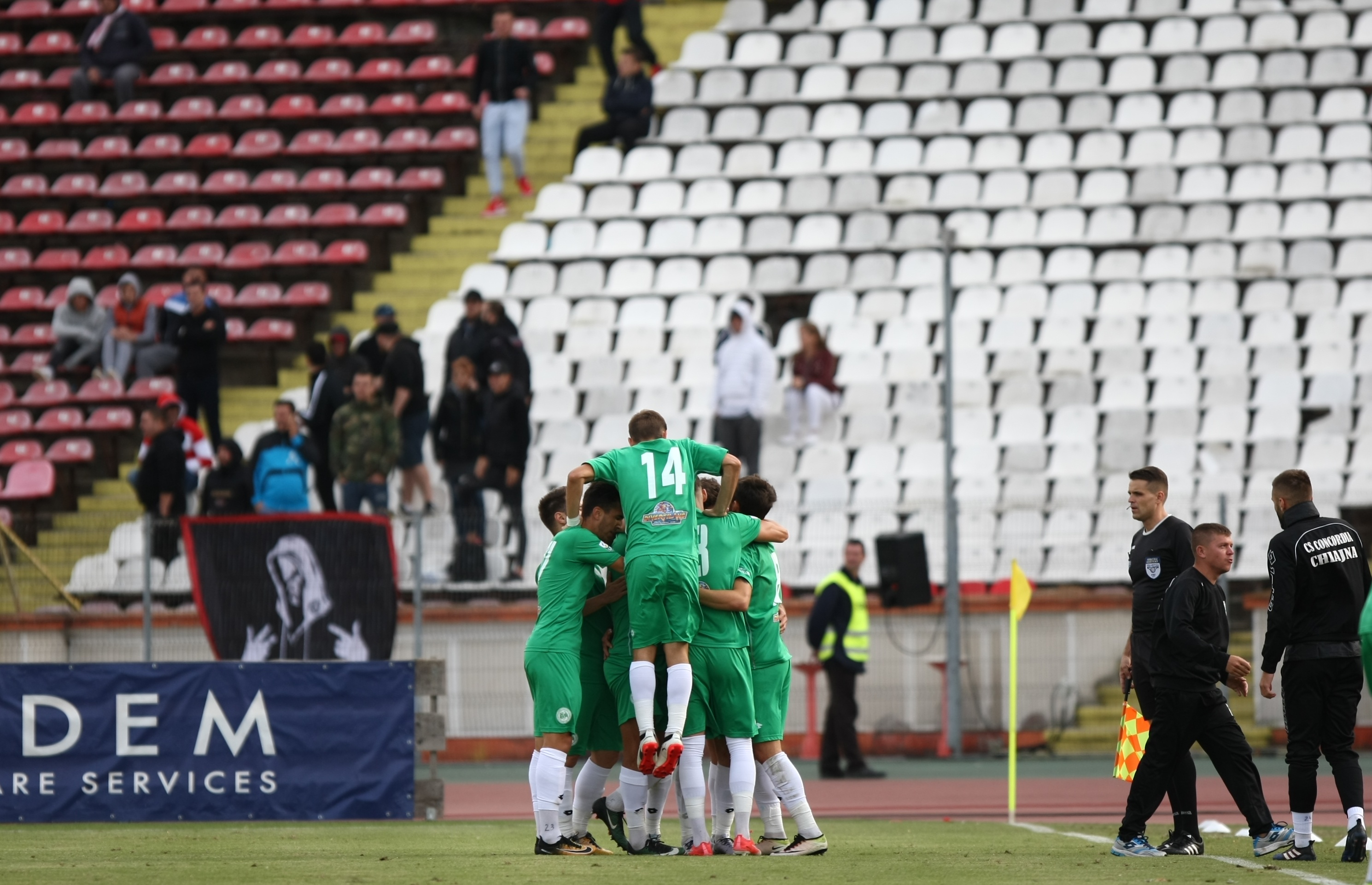 Liga 1, etapa a 11-a (restanță). Dinamo - Concordia. Lovitură de teatru în Ștefan cel Mare. Reacții: ”Nu trebuie să mai ieșim din casă” | FOTO&VIDEO