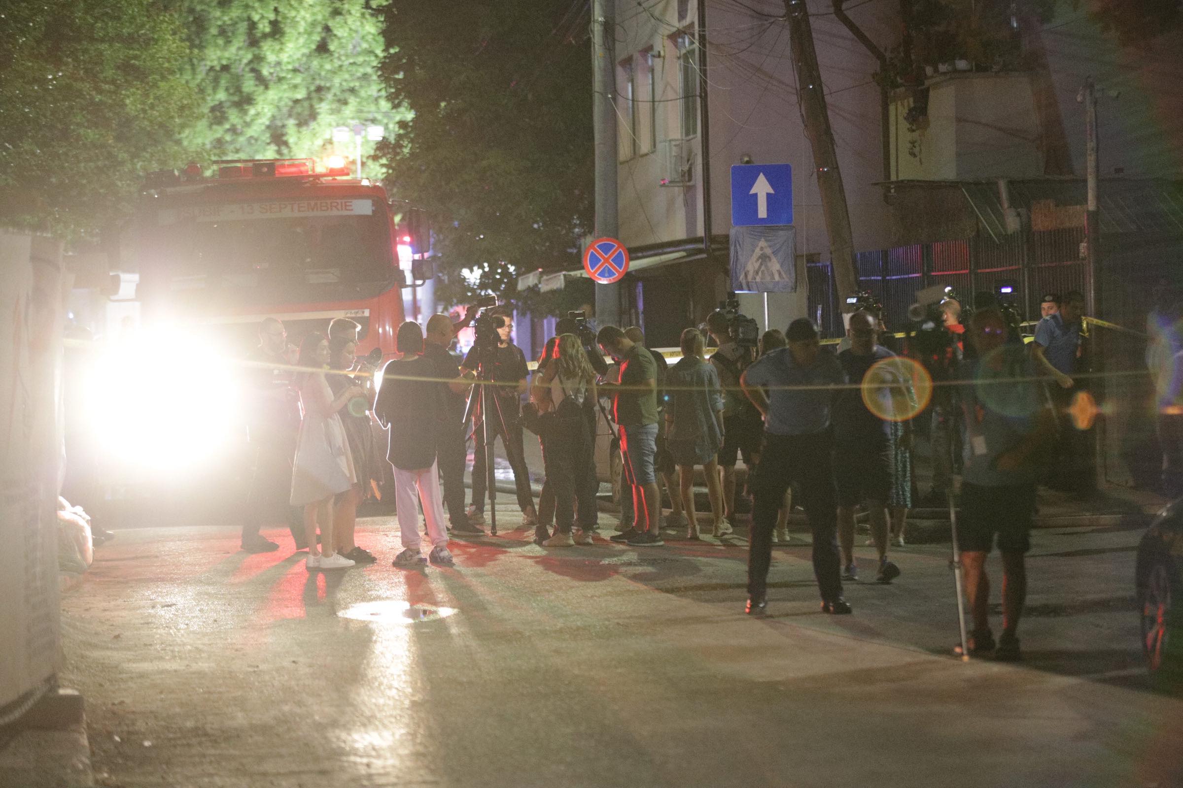 Incendiu în curtea Spitalului Nicolae Robănescu. Peste 100 de copii au fost evacuați. Cum s-a produs incidentul. VIDEO