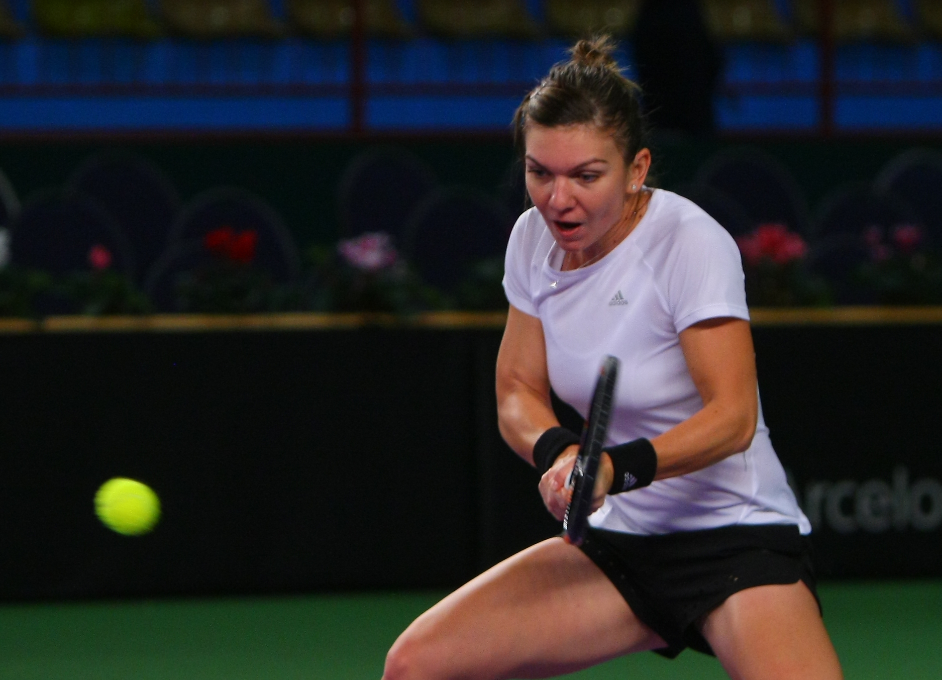 Fed Cup, România - Spania 1-2. ^Simona Halep nu i-a făcut față ”tancului” Garbine Muguruza / LIVE BLOG & GALERIE FOTO