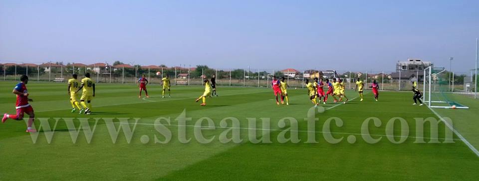 Steaua, victorie la limită cu Al Ittihad Kalba. Tade a marcat singurul gol al meciului / GALERIE FOTO