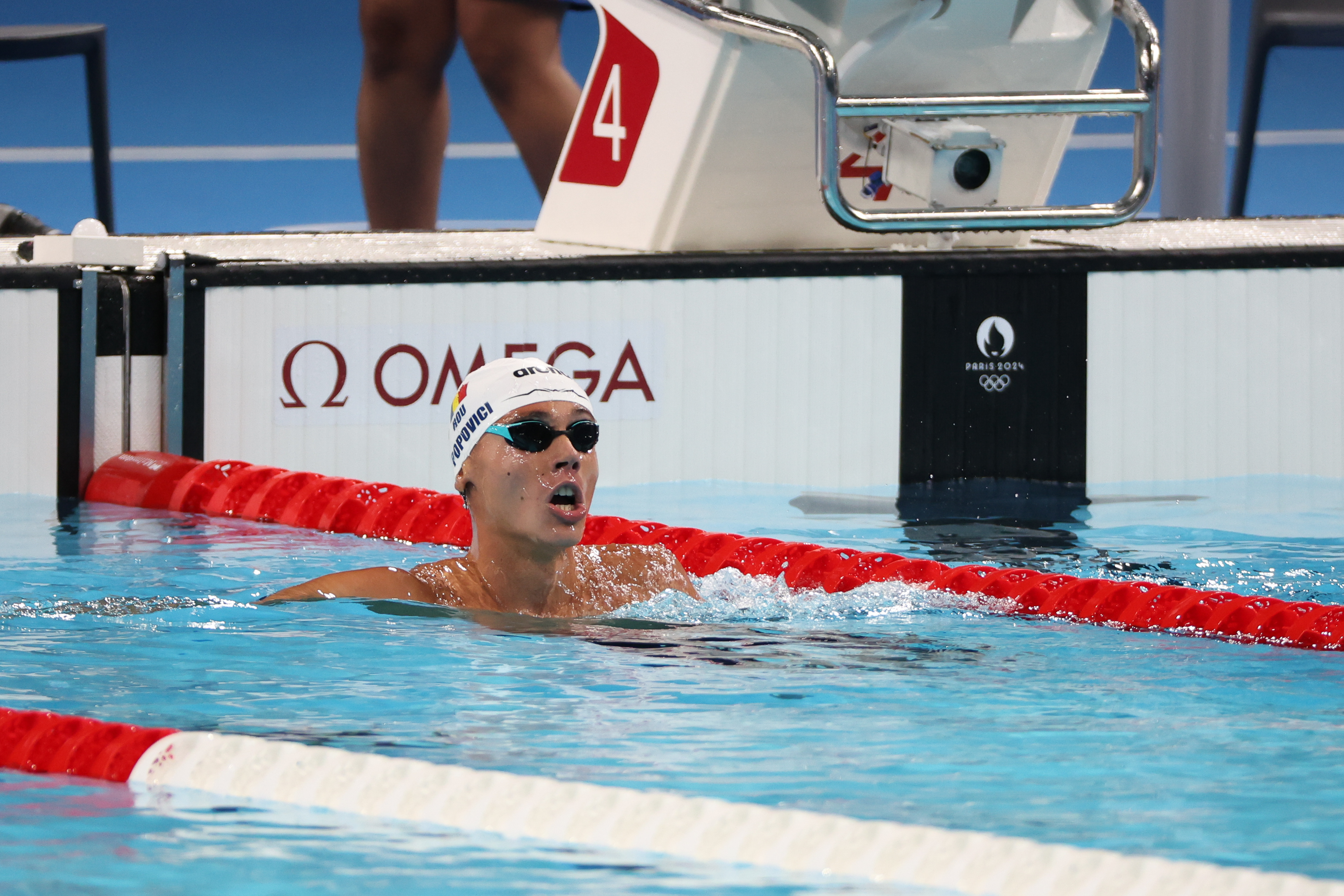 David Popovici, al treilea înotător român cu aur la Olimpiadă