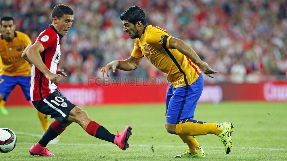 Barcelona a fost masacrată de Athletic Bilbao în prima manşă din Supercupa Spaniei. ^Başcii au deschis scorul de la mijlocul terenului / VIDEO