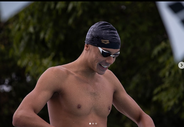 Imagini cu David Popovici la antrenament, după o pauză de trei luni. Sportivul s-a întors recent din vacanță
