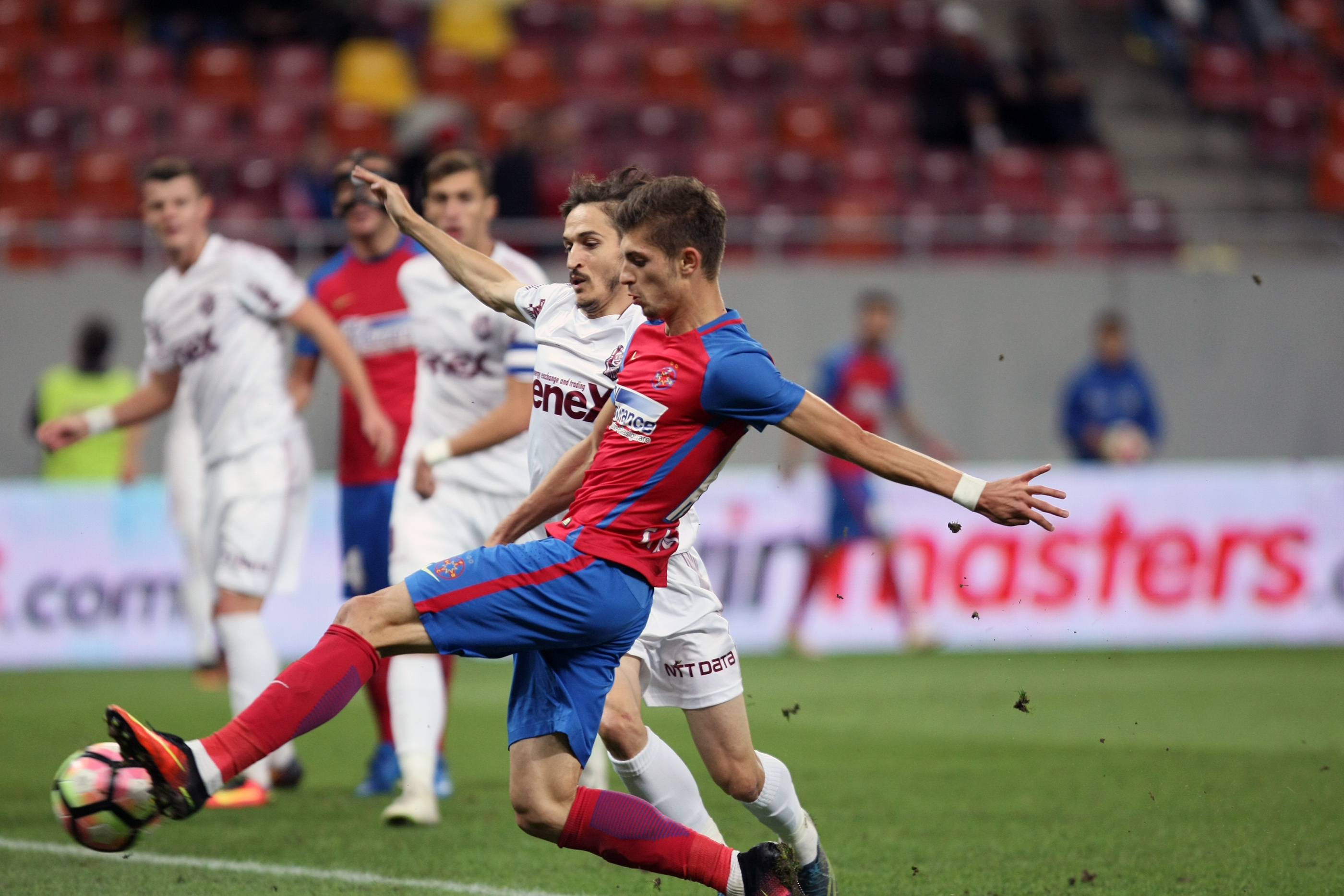 Liga 1. Steaua - CFR Cluj 1-2. Între reușitele lui Bud, după faze-șnur, a egalat Tănase! Primul succes în Capitală din 1948 încoace