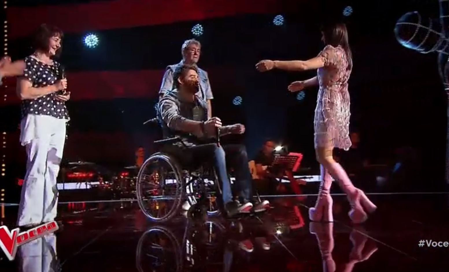 Mihnea Vîlceanu, concurentul în scaun cu rotile care a impresionat la Vocea României