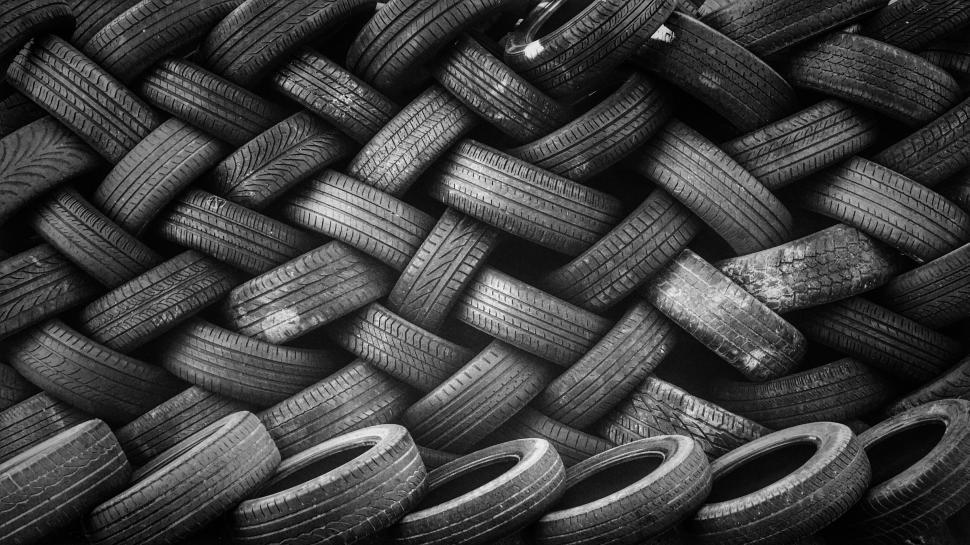 Some reasons car tyres are black