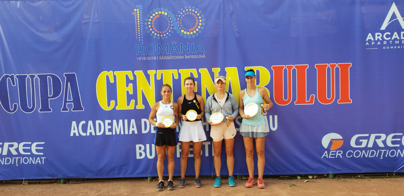 Turneul ITF de la București. Cristina Adamescu și Andreea Ghitescu au pierdut finala de dublu la ”Cupa Centenarului”