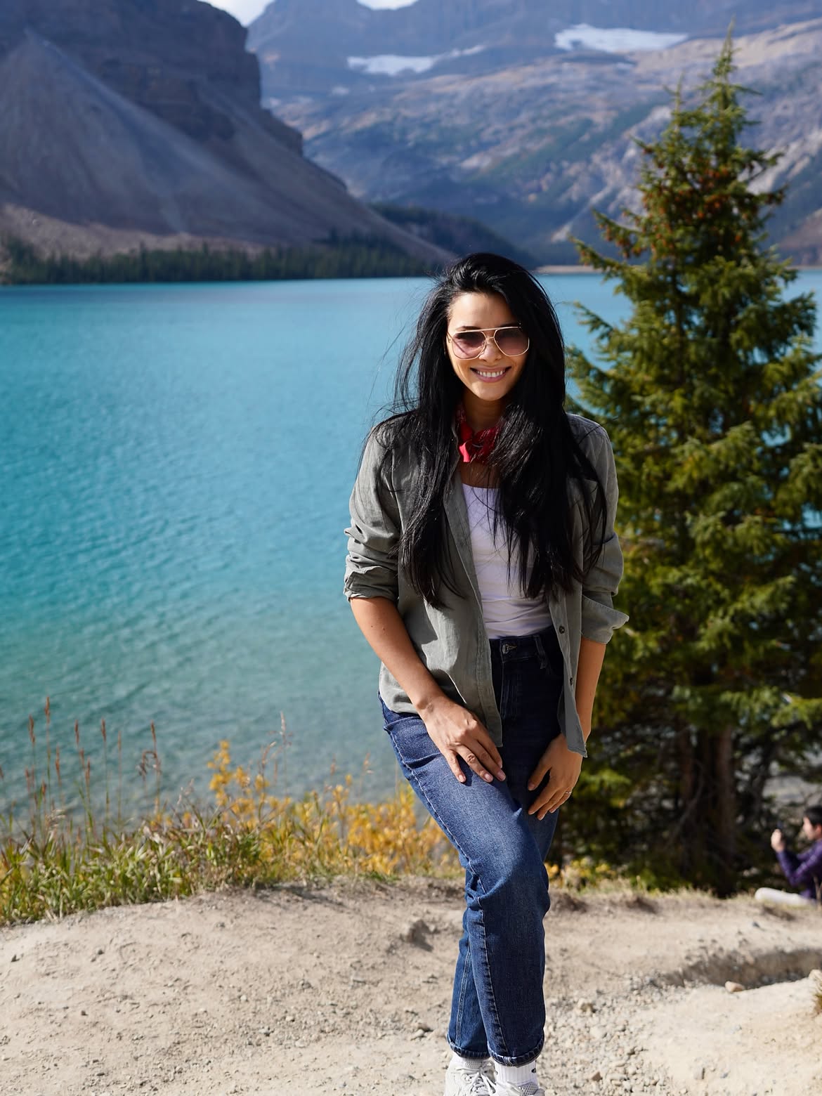 
Corina Caragea, la peste 2.000 de metri altitudine în Canada, fără apă, echipament și spray de urs 