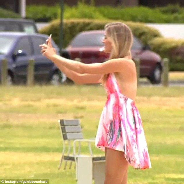 Eugenie Bouchard i-a ÎNCINS şi pe australieni. Cum s-a pozat