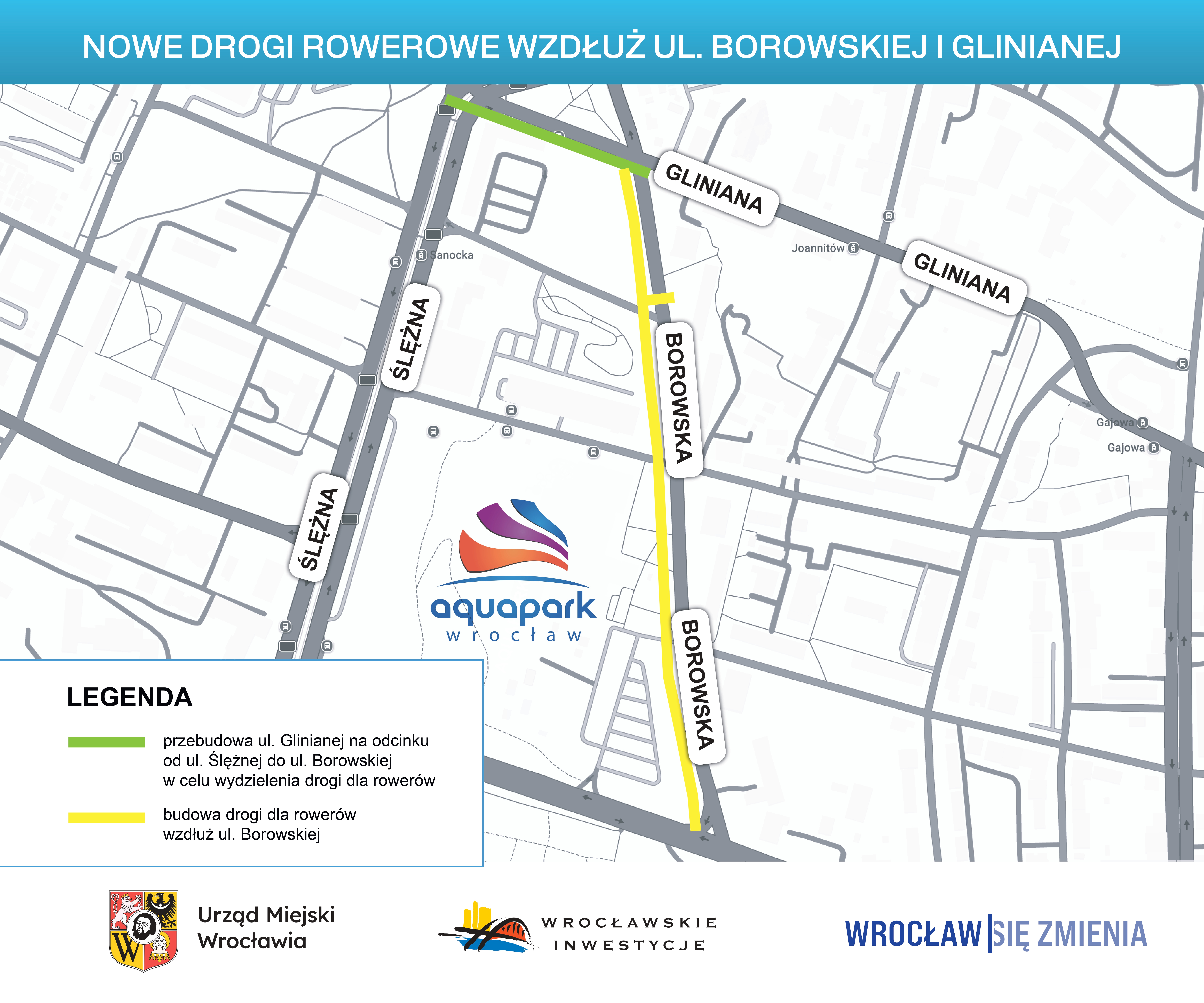 Nowe drogi dla rowerów na Hubach