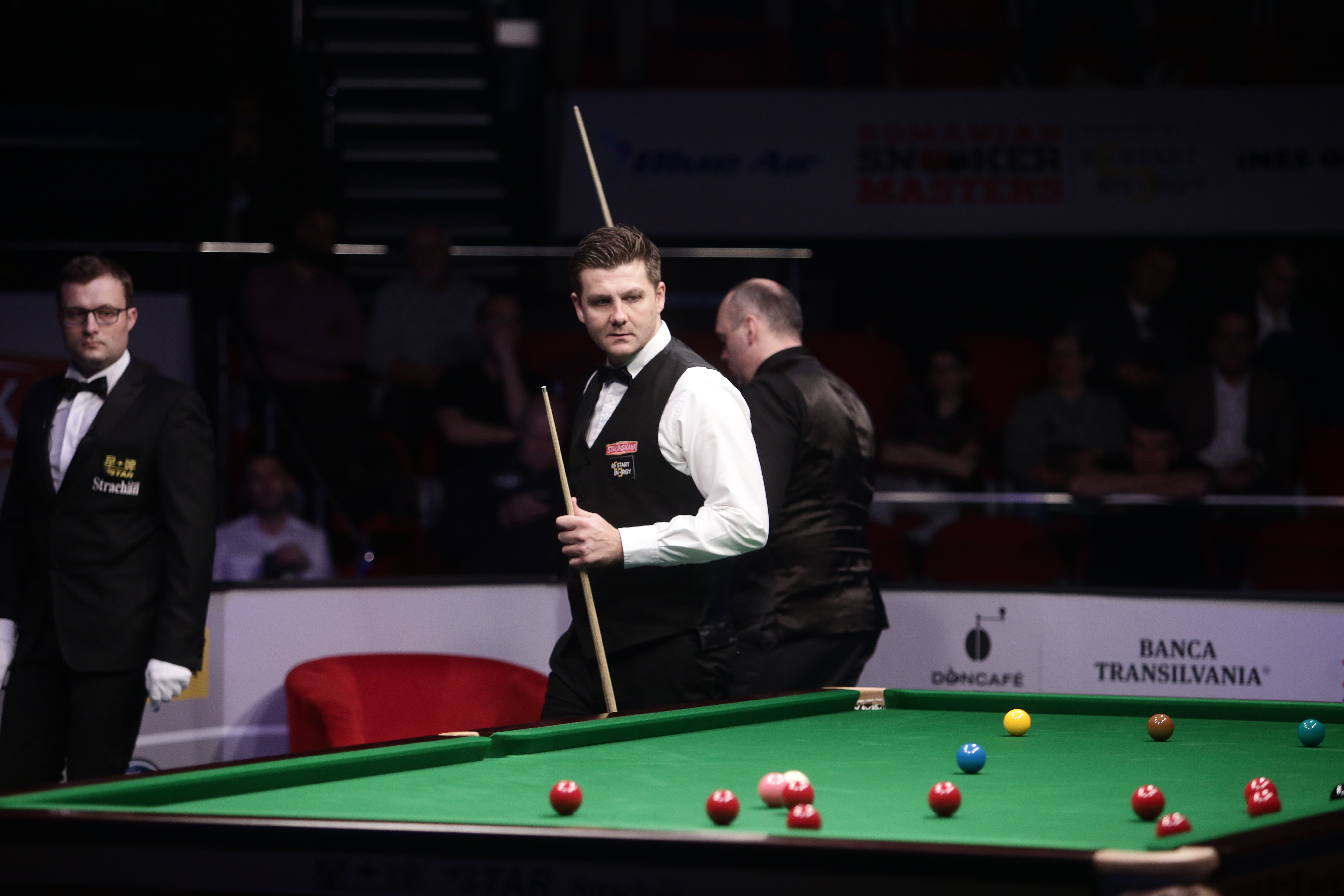 Cele mai bune imagini de la victoria lui Ryan Day în finala cu Stuart Bingham, de la Romania Snooker Masters 2018 / FOTO