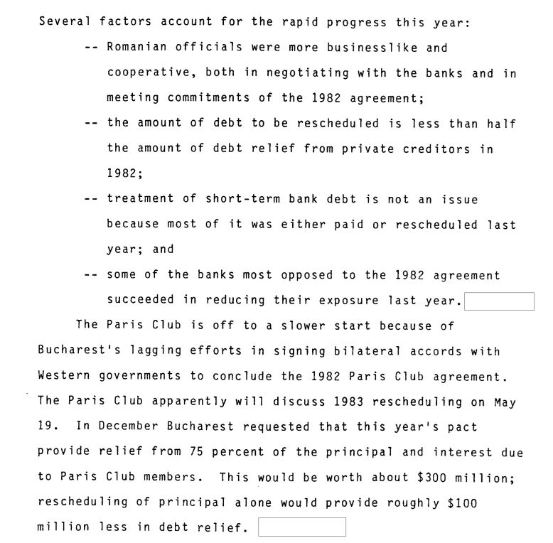 Rapoarte CIA despre falimentul economiei românești, desecretizate. Cum vedeau americanii criza datoriilor din România, din anii ’80