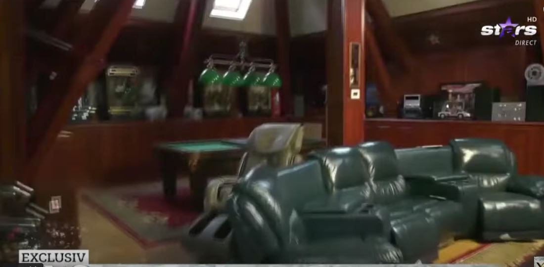 Imagini din casa lui Silviu Prigoană. Rar vezi așa ceva în România
