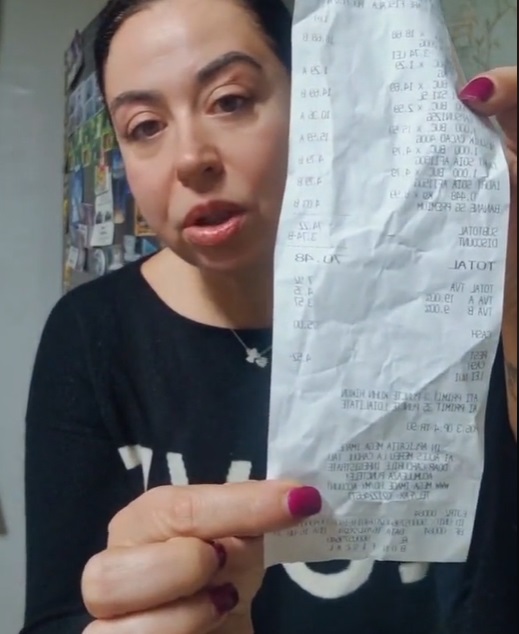 Oana Roman a răbufnit după ce a plătit 70 de lei la supermarket. Ce a cumpărat: „Mi s-a părut foarte scump pentru salariile din România”