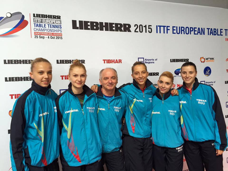 România este în finala Campionatului European de tenis de masă de la Ekaterinburg, din Rusia! ^Victorie de senzație împotriva Ucrainei. În ultimul act jucăm cu Germania, deținătoarea titlului continental, marți, ora 12, Eurosport 1