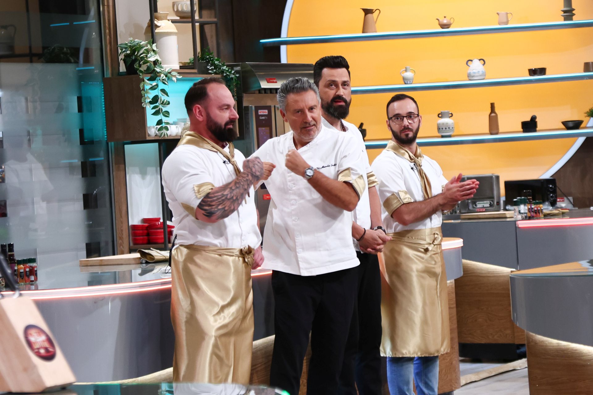 Semifinaliștii Chefi la cuțite, sezonul 14. Emoții uriașe în această seară: competiția își desemnează finaliștii
