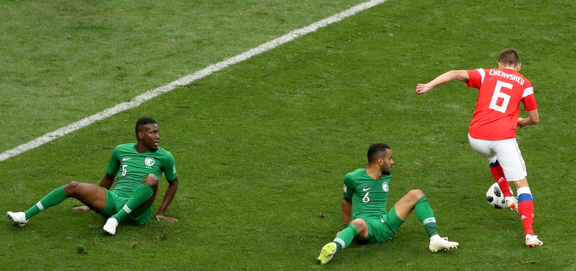 Grupa A: Rusia - Arabia Saudită 5-0, în meciul de deschidere de la Campionatul Mondial de fotbal 2018 / FOTO&VIDEO