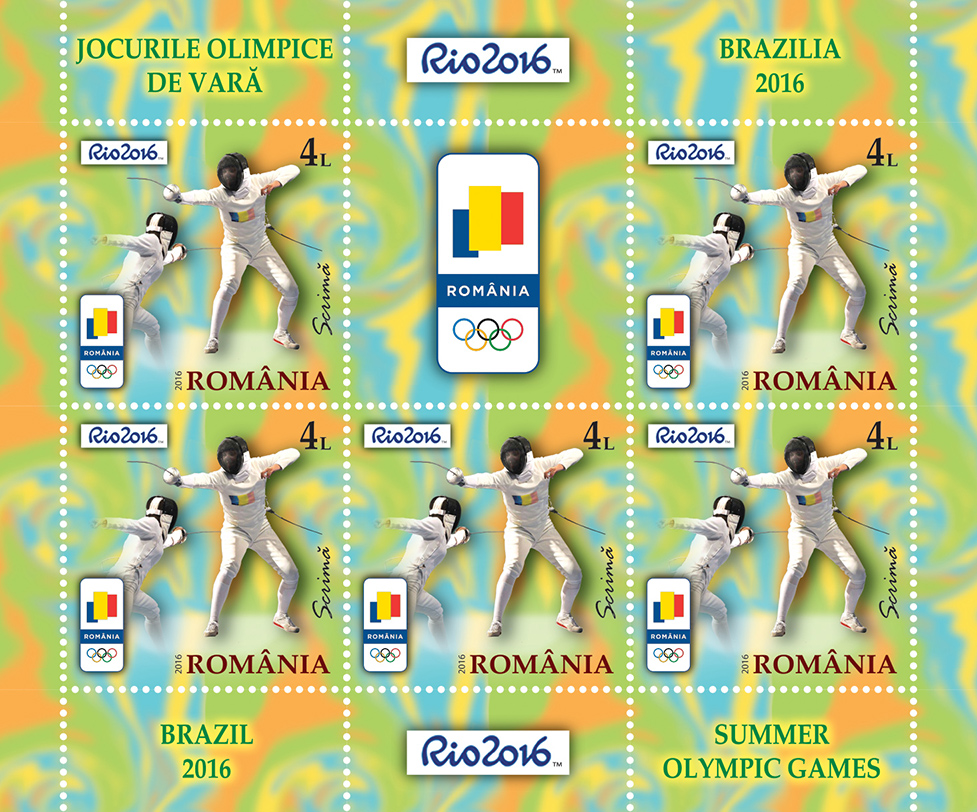 Jocuri Olimpice. Timbre pentru sportivii care vor reprezenta România la Rio