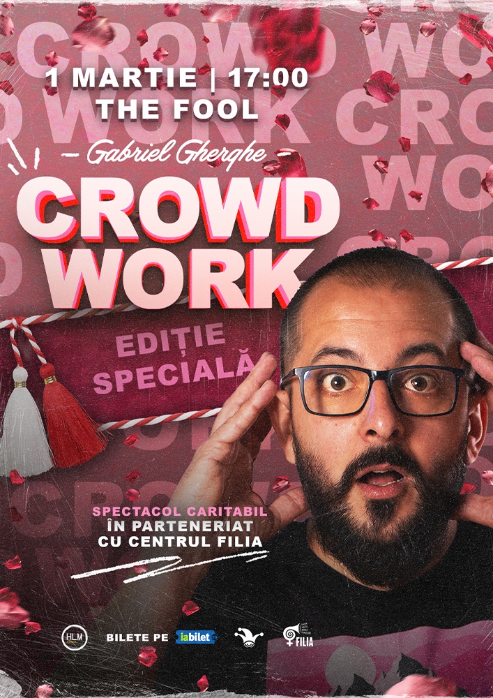 Comediantul Gabriel Gherghe și Centrul Filia au făcut anunțul: „Înainte de toate”