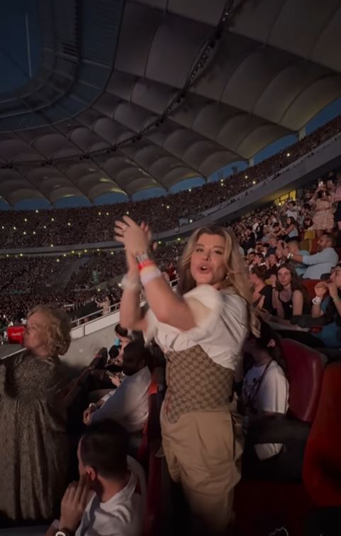 Gestul făcut de Loredana la concertul Coldplay. Cum a reacționat când l-a auzit pe Babasha cântând