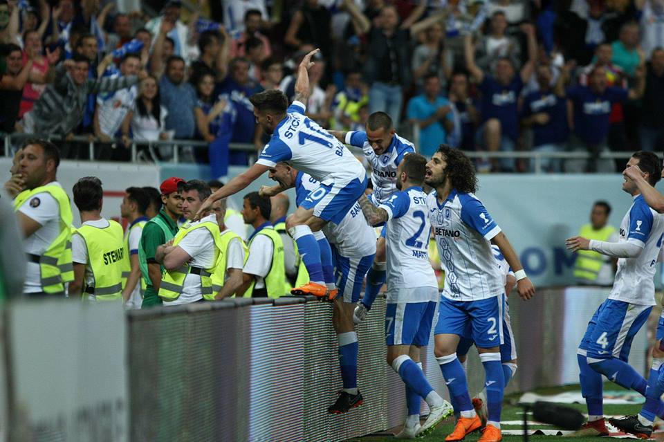 LIVEBLOG Finala Cupei României la fotbal, CSU Craiova - Hermannstadt 2-0. Goluri pentru Gustavo și Mitriță. Primul trofeu pentru noua echipă a Craiovei | GALERIE FOTO