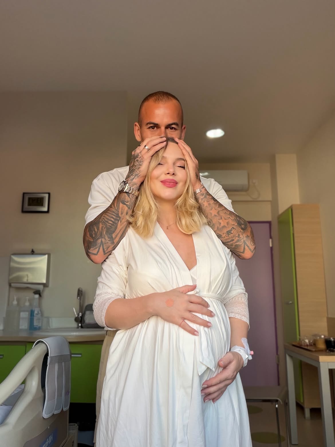 Denis Alibec și Anca Surdu și-au cunoscut fetița