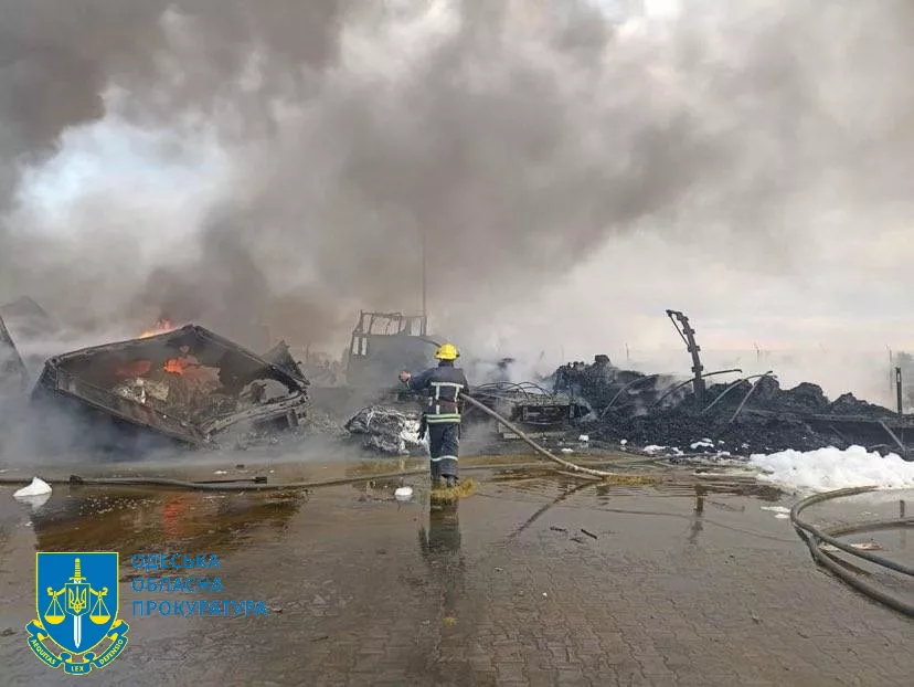 Rușii au bombardat din nou vama Orlivka. Atacurile de la granița României, filmate de la Isaccea. VIDEO