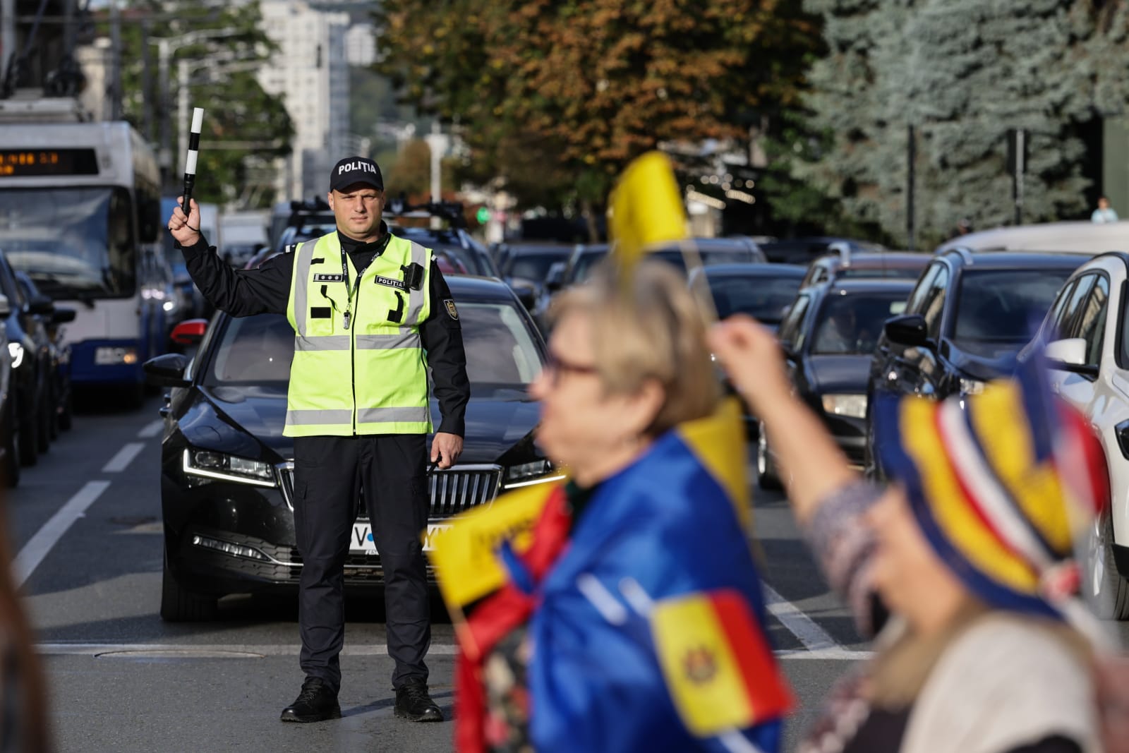 Marș pro UE și pro PAS la Chișinău: „Lumea rusă înseamnă război, UE înseamnă pace”