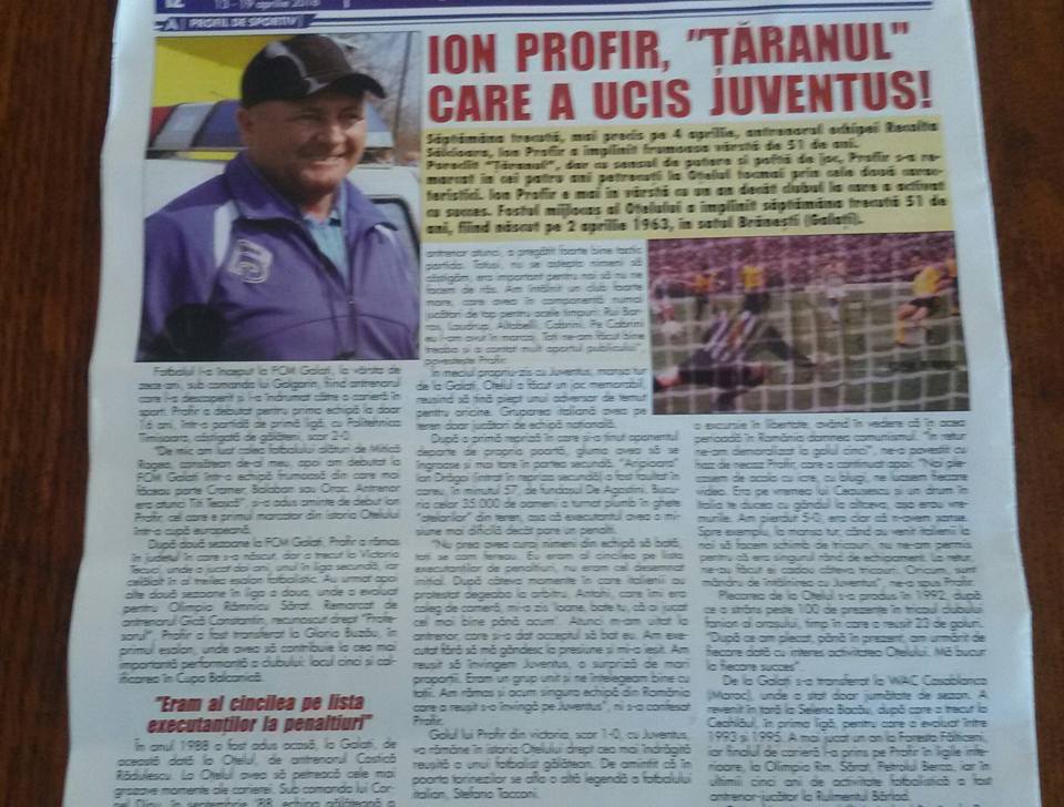 REMEMBER. Trăim doar din amintiri! 28 de ani de la singura victorie împotriva echipei Juventus Torino. Cum arată acum eroul partidei / GALERIE FOTO & VIDEO