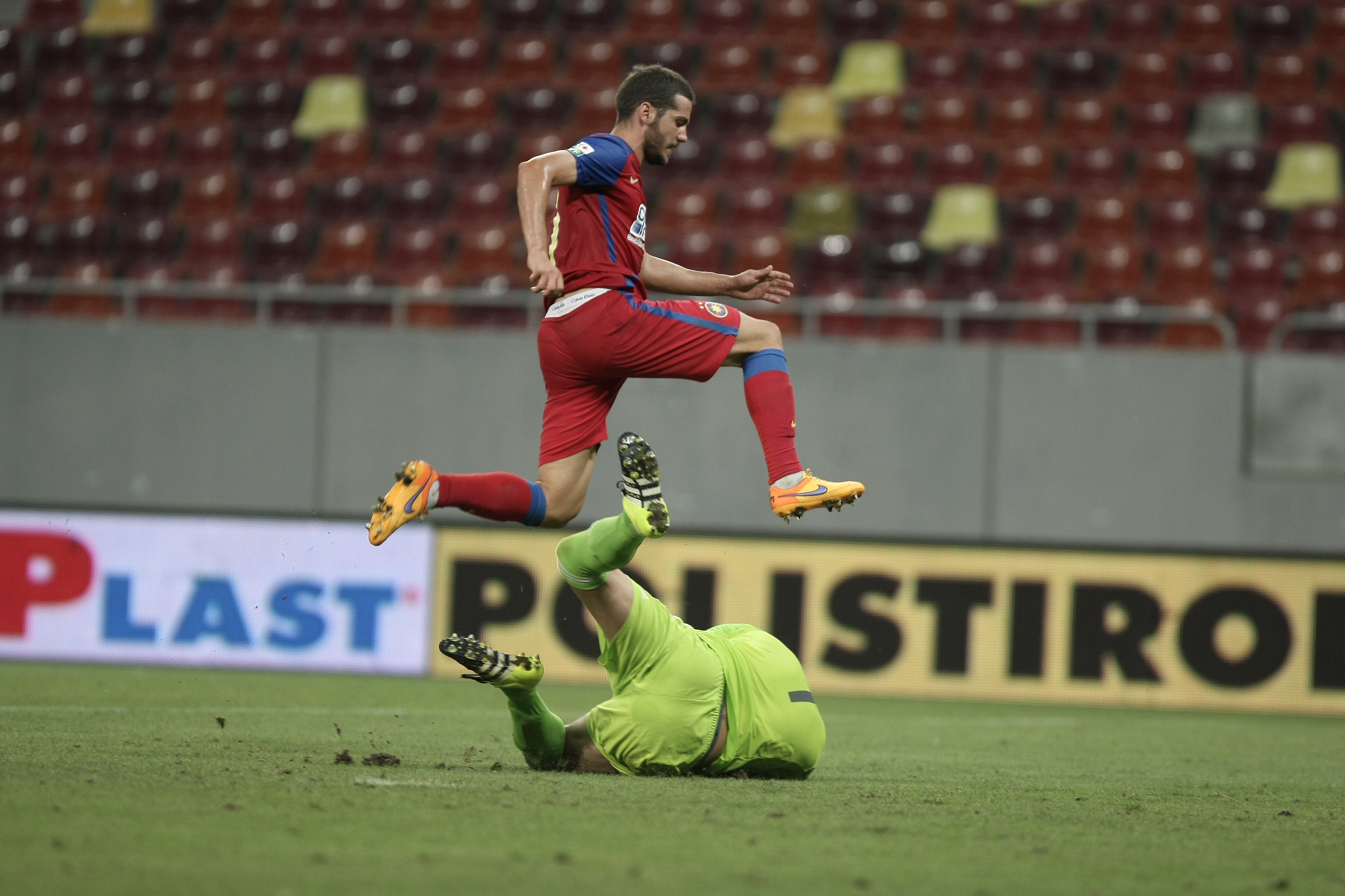 Steaua - Partizan 1-1 (Liga Campionilor, turul III preliminar, prima manșă). Gigi s-a rugat, Varela a egalat, iar calificarea în play-off se decide în infernul de la Belgrad / LIVE BLOG & VIDEO