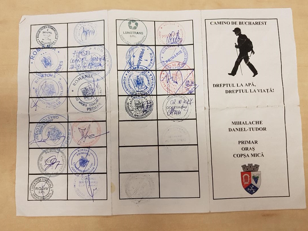 Primarul din Copșa Mică a venit în redacția Libertatea și și-a luat ultima ștampilă pe ordinul de deplasare