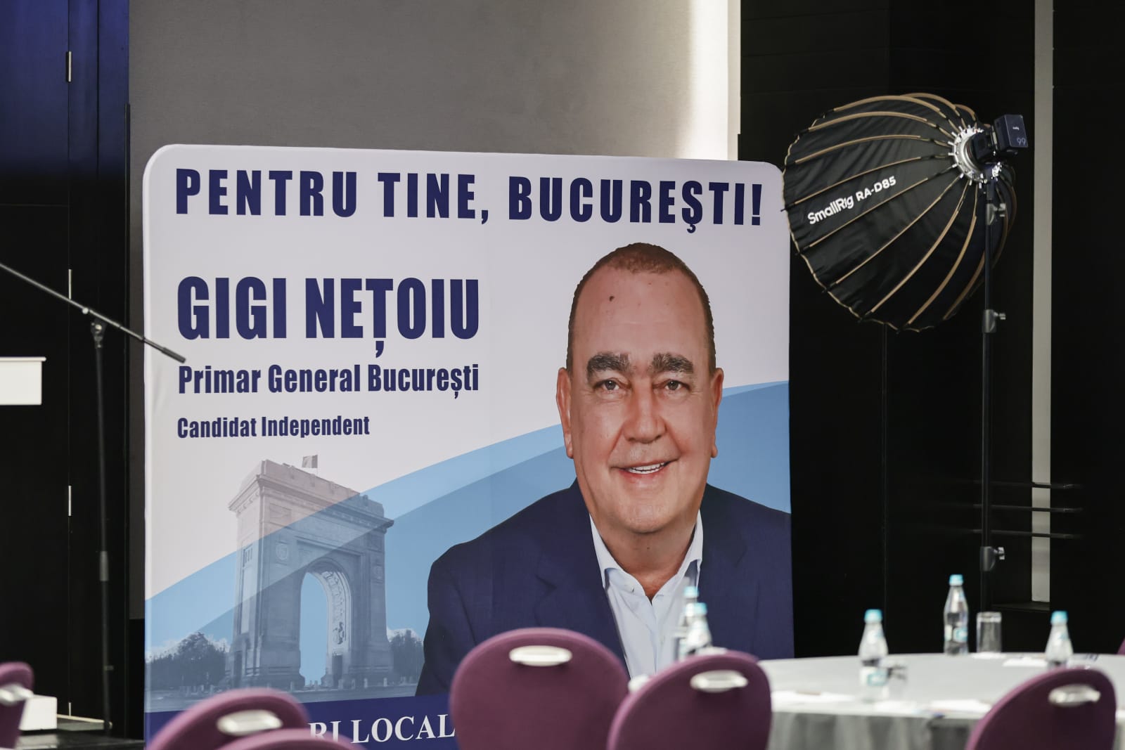 Cristi Borcea, apariție fabuloasă la evenimentul de lansare a candidaturii lui Gigi Nețoiu, pentru Primăria Capitalei. A purtat un ceas de peste 100.000 de euro